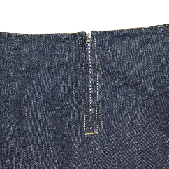 MAVI Jeans Alison Women's Two Pocket Dark Wash Denim Mini Skirt Size Medium - Picture 7 of 14